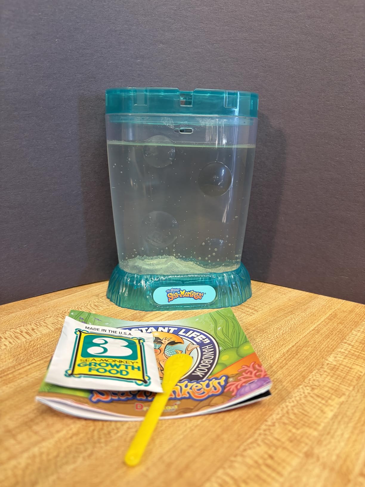 Sea-Monkeys® Ocean Zoo Neon - World's Only Instant Pets® - Assorted Colors - Ages 6+ (Pack of 1) customer photo 2