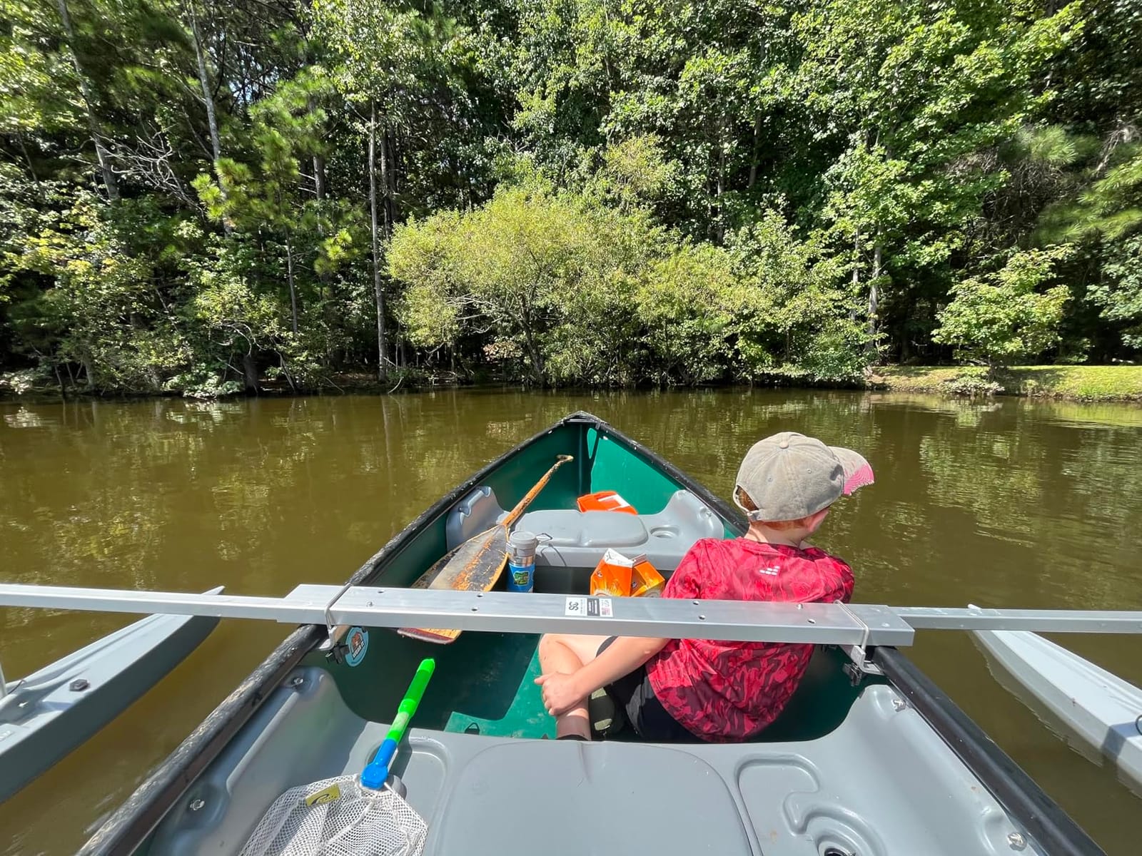 Hydrodynamic Canoe Stabilizer Float Package customer photo 2