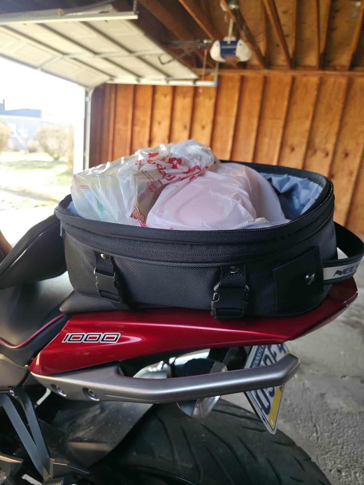 Nelson Rigg CL-1060-S2 Black Commuter Sport Motorcycle Tail Bag customer photo 1