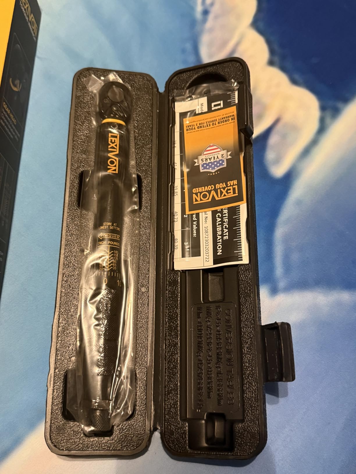 LEXIVON Inch Pound Torque Wrench 1/4-Inch Drive | 20~200 in-lb/2.26~22.6 Nm (LX-181) customer photo 2