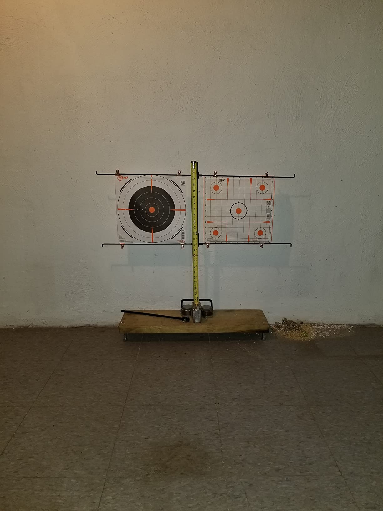 Highwild Adjustable Paper Target Stand, Frame with 8 Clips | Clear Bullseye Targets Sheet for Shooting Practice customer photo 1