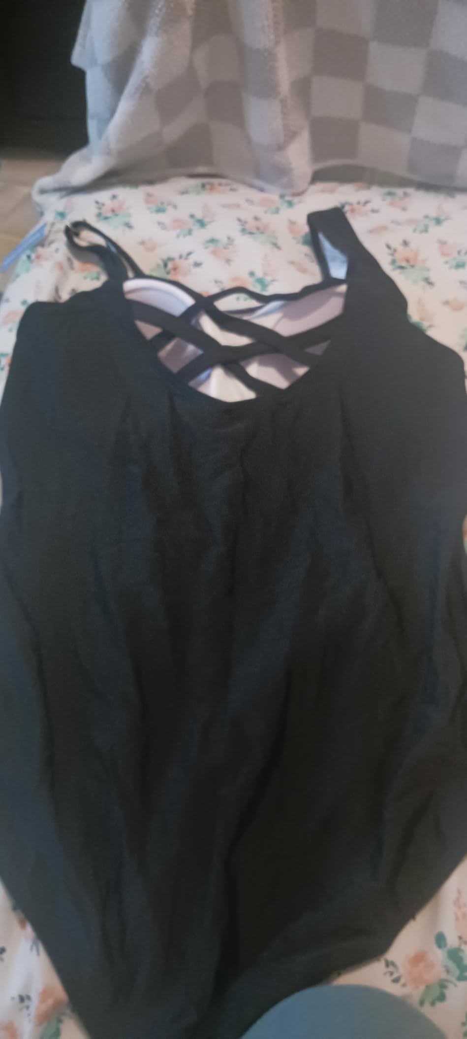 American Trends Athletic One Piece Swimsuits for Women Modest Full Coverage customer photo 1