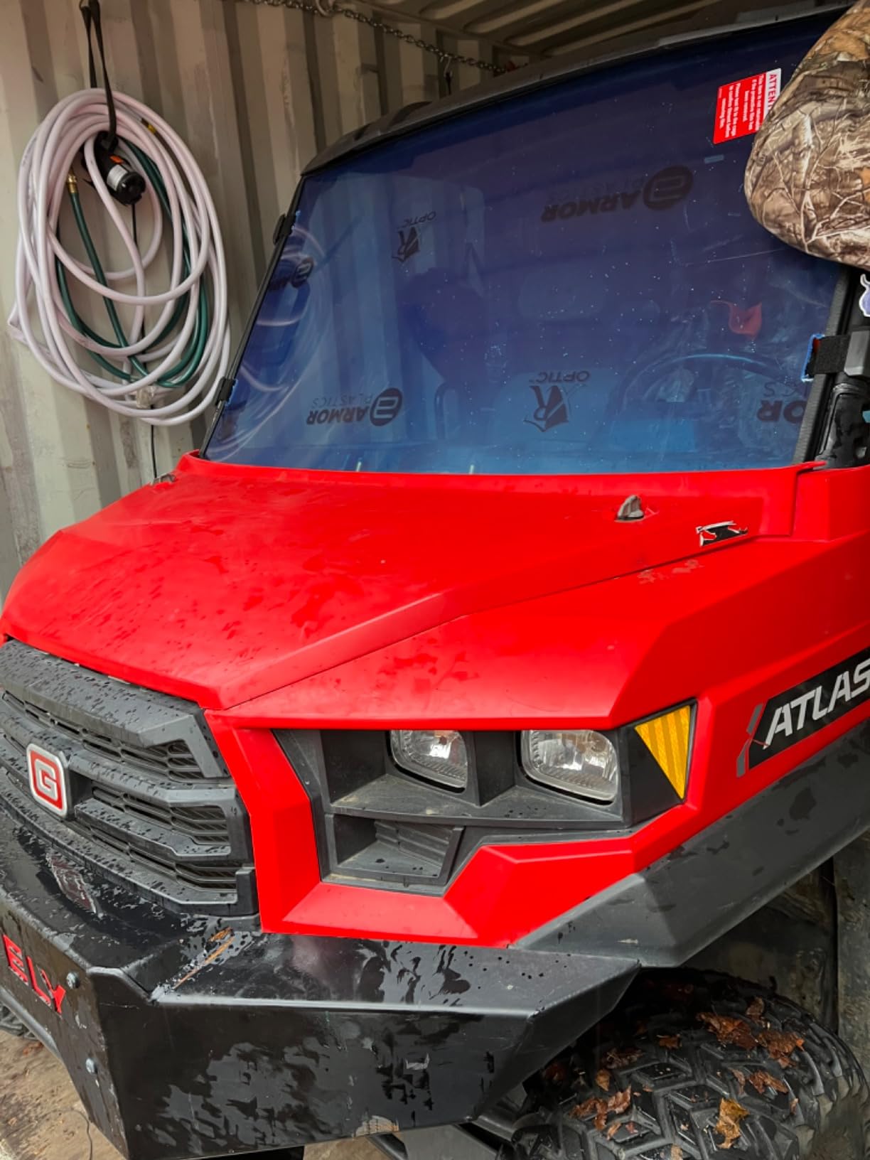 SuperATV Front Winshield for Polaris Ranger XP 1000 & 900 Models | 1/4