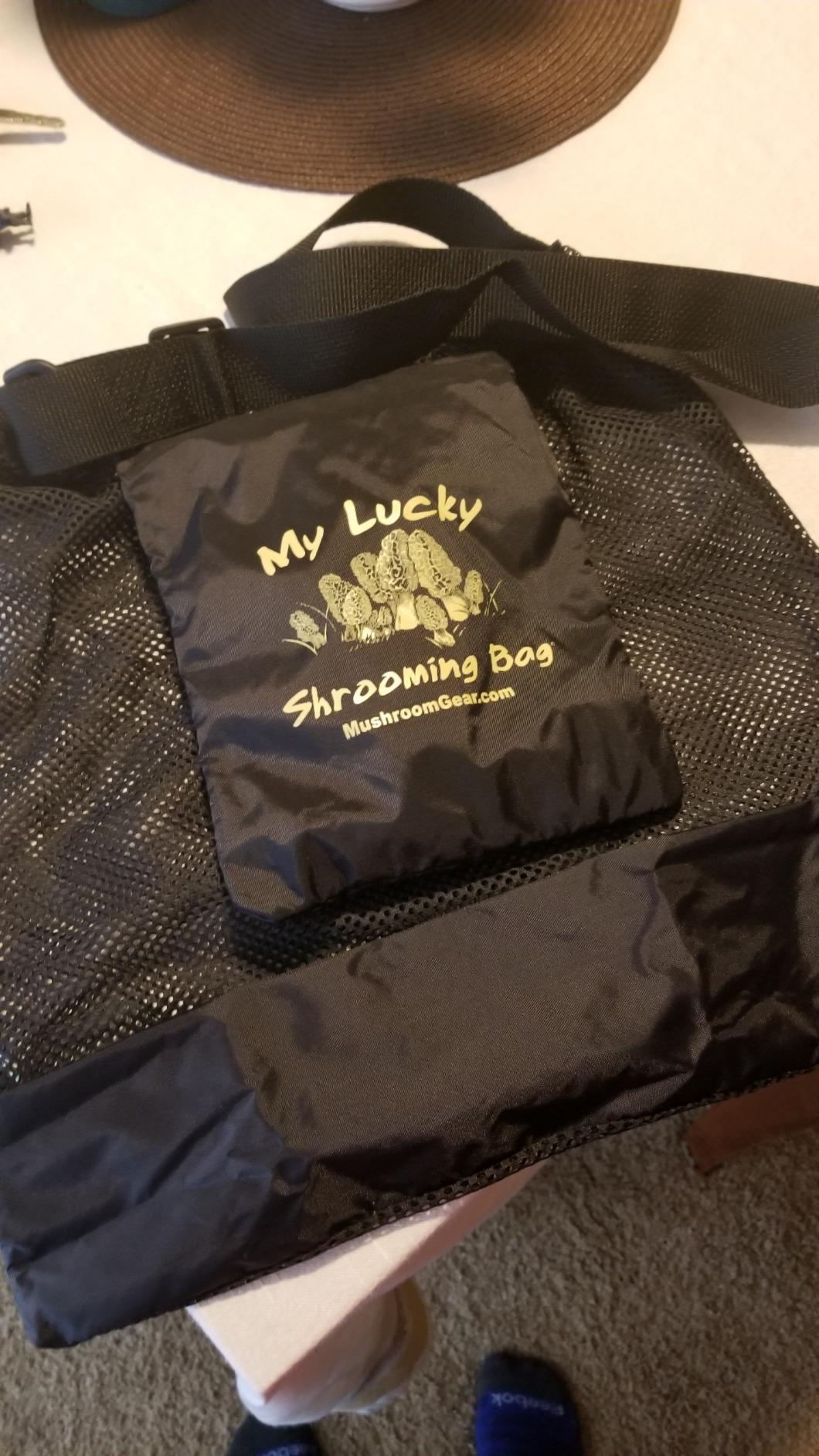 Mushroom Foraging Bag. Made in USA customer photo 2