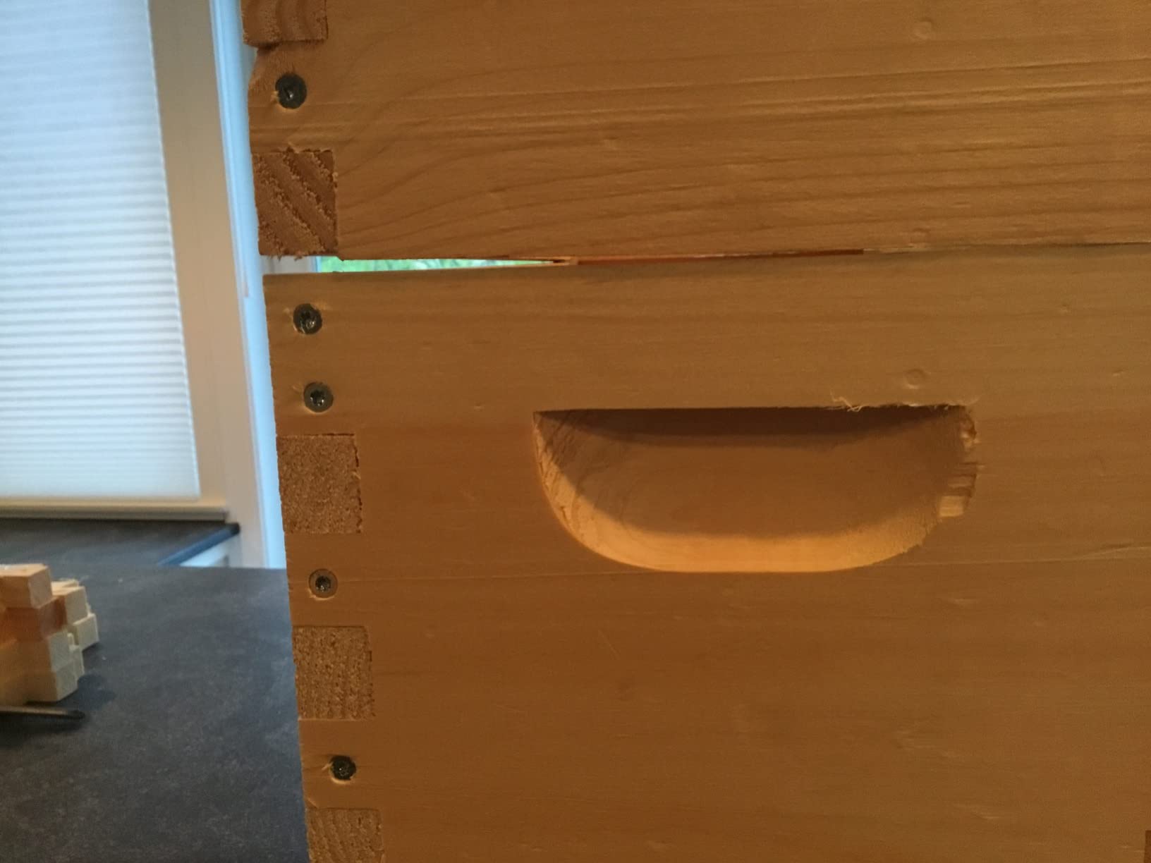 Lehman's Stoney Acres Beekeeping Medium Nuc Box, Assembled Super or Brood Box for 5 Frame Honeybee Hives, Amish Made customer photo 1