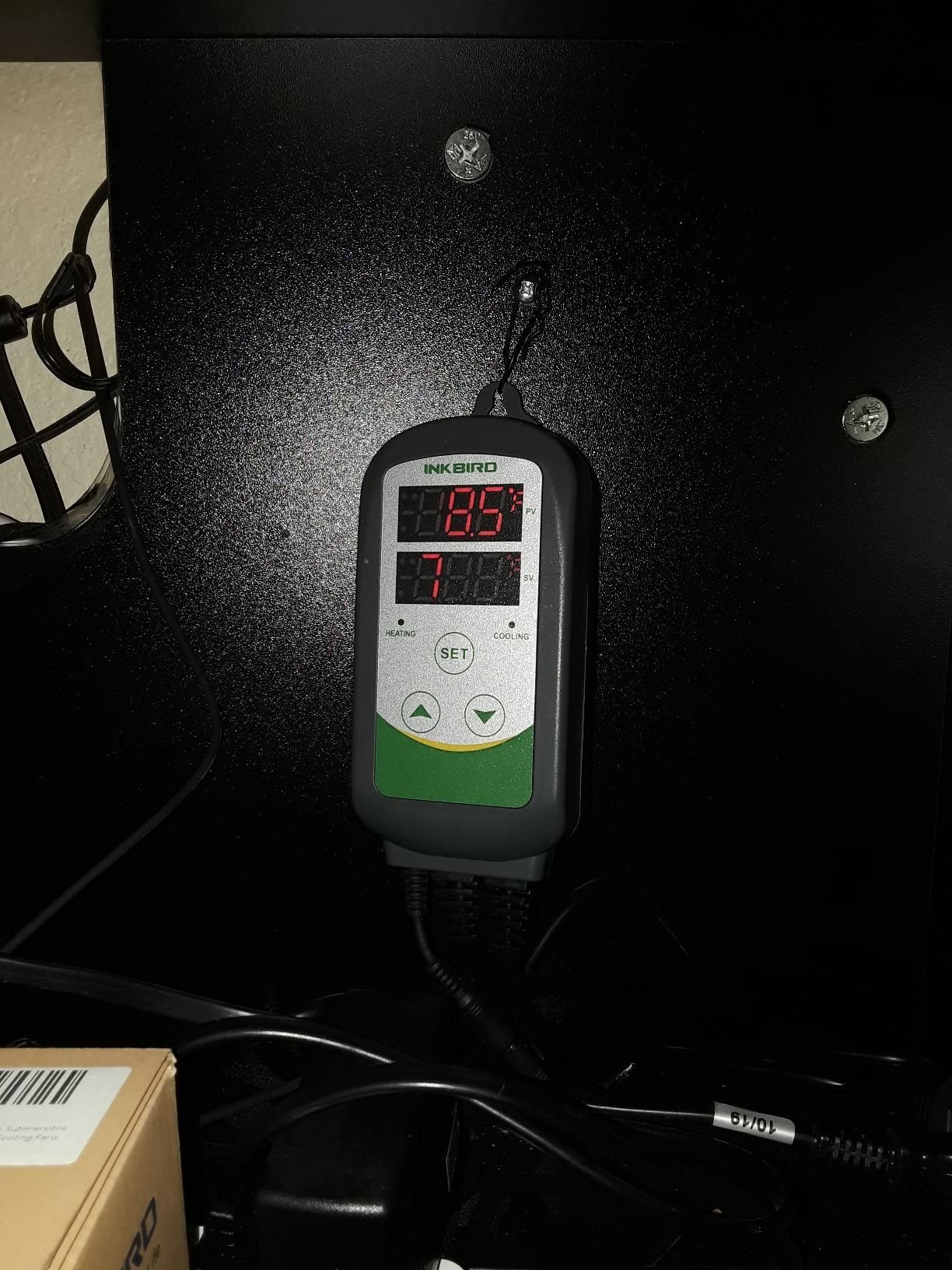 Inkbird ITC308S Temperature Controller for Aquarium with Submersible Probe, Heating Cooling Outlets Thermostat for Heater and Cooling Fans customer photo 1