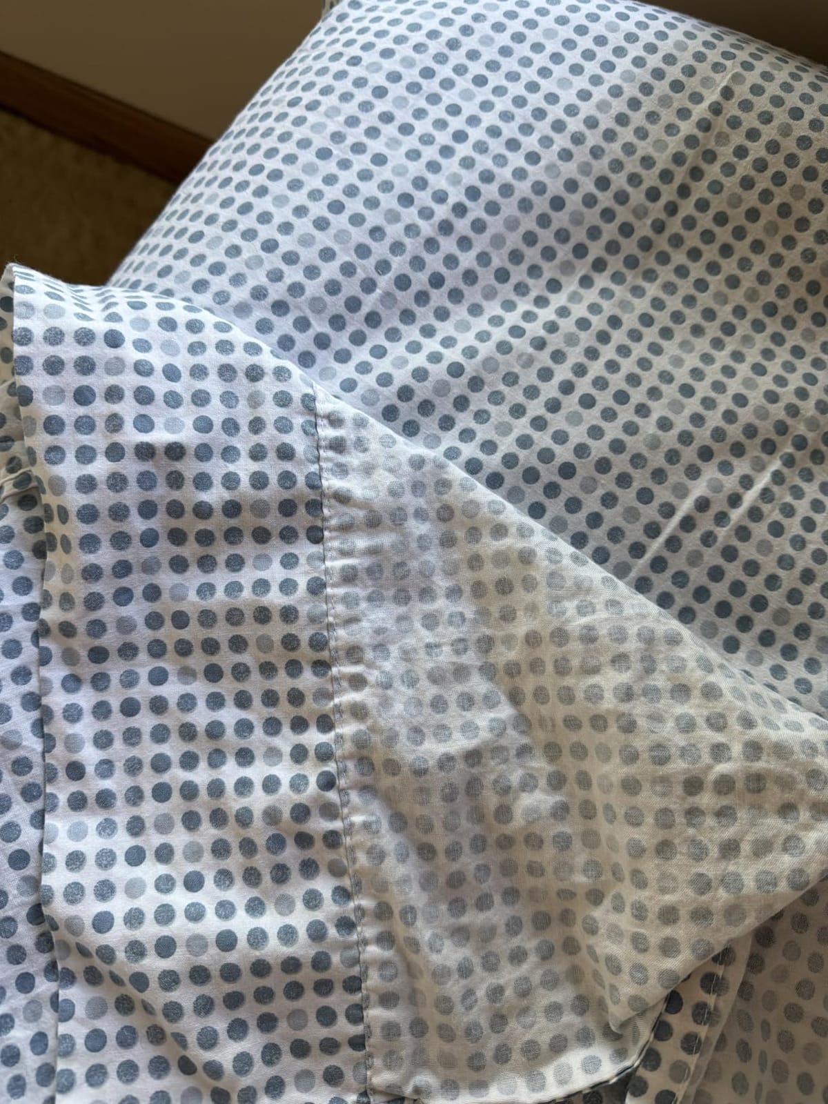 LANE LINEN Queen Sheets 100% Organic Cotton 4pc Percale Cooling - White customer photo 1