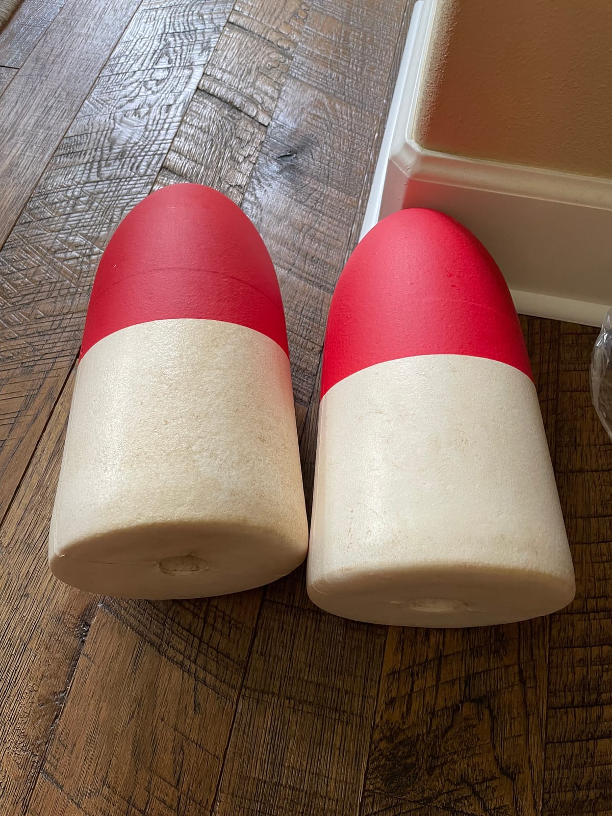 Crab Fishing Trap Floats Buoy - Kayak Outrigger Stabilizer Crab Pot Markers 5x11 6x14 7x14 inch Red/White customer photo 1