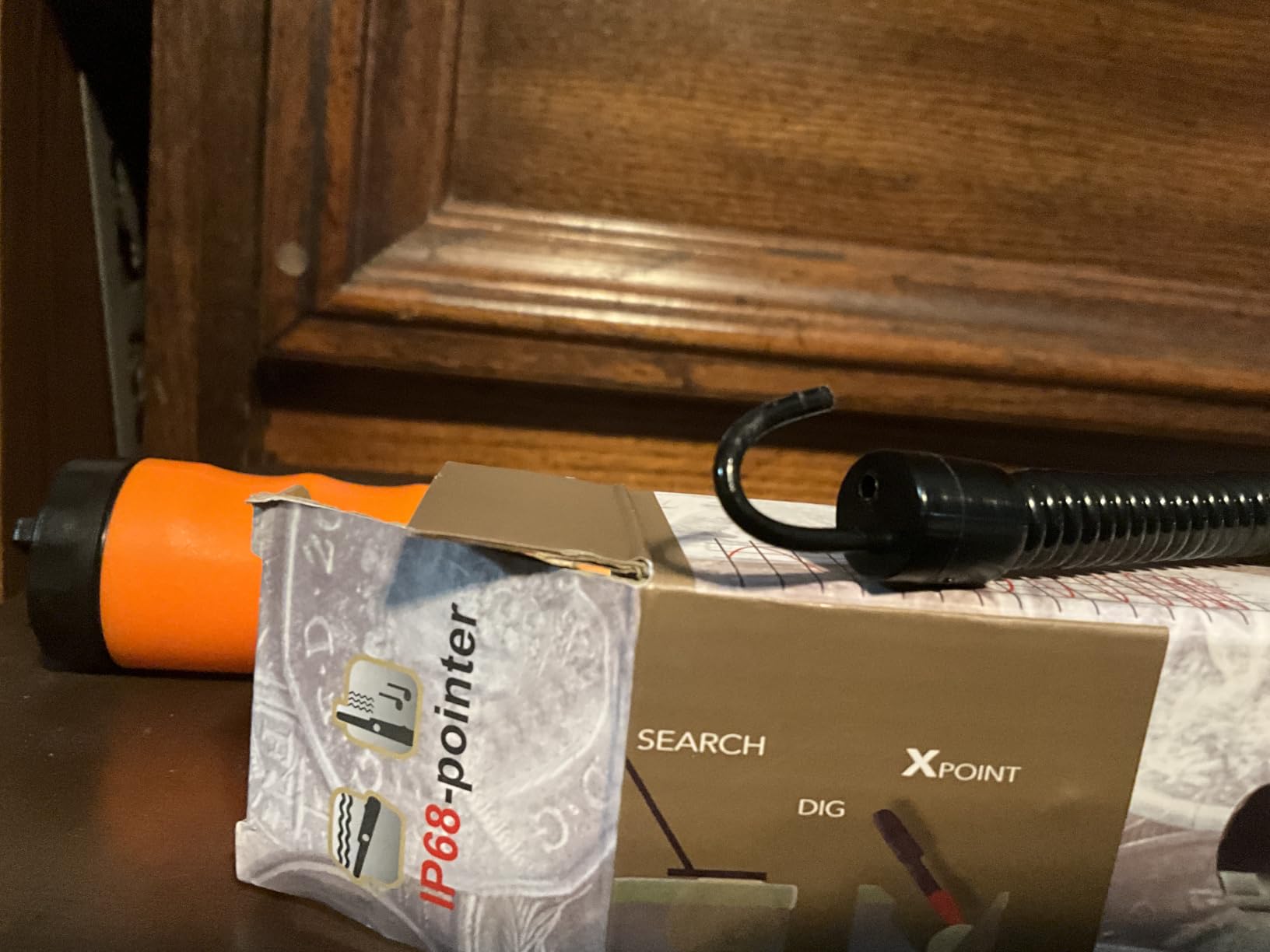 Metal Detector Pinpointer - Fully Waterproof Handheld Pin Pointer Wand, High Accuracy Professional Search Treasure Pinpointing Finder Probe customer photo 2