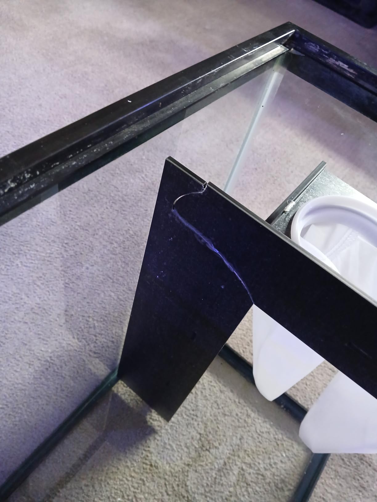 Bubblefin Aquarium Sump Refugium DIY Kit for Protein Skimmer Sump - Chamber dividers for (20 Gallon Long) Tank is not Included customer photo 2