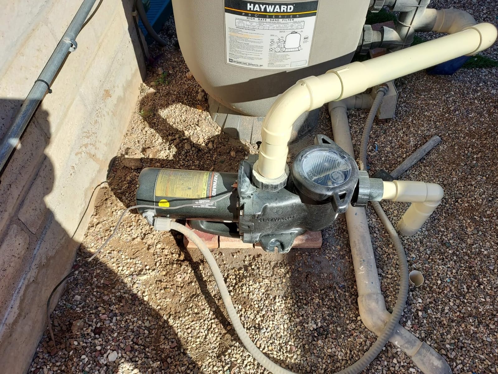 Hayward MaxFlo LX Pool Pump for In-Ground Pools, Single Speed 1HP Pump customer photo 2