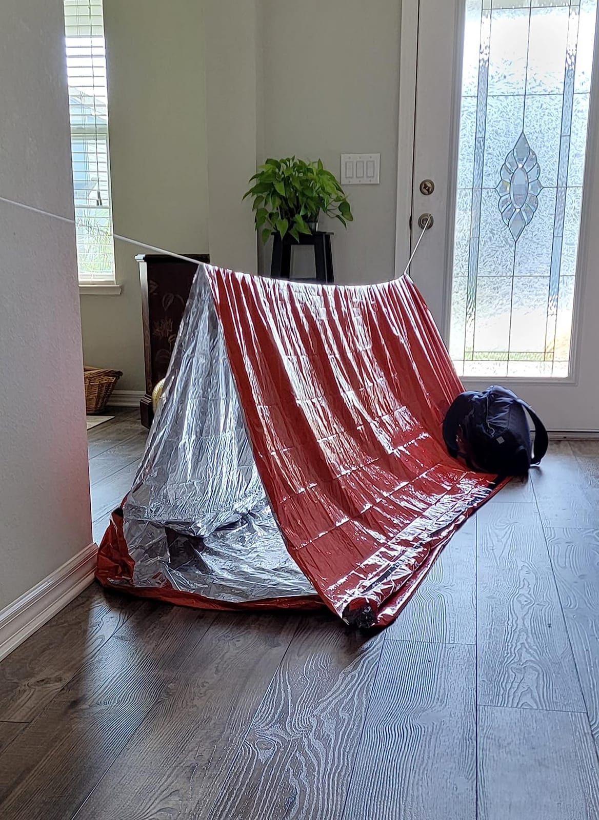 MEKKAPRO Emergency Shelter Survival Tent, Waterproof Camping Kit - 2 Person customer photo 1