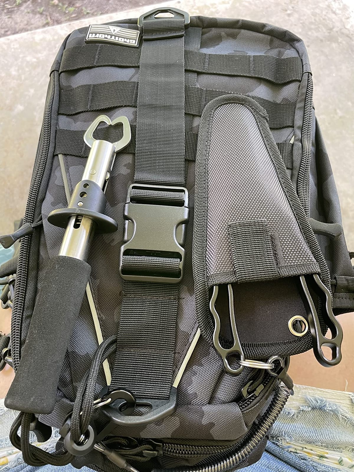 Ghosthorn Fishing Backpack with Rod Holder, Tackle Storage Bag Lightweight customer photo 1