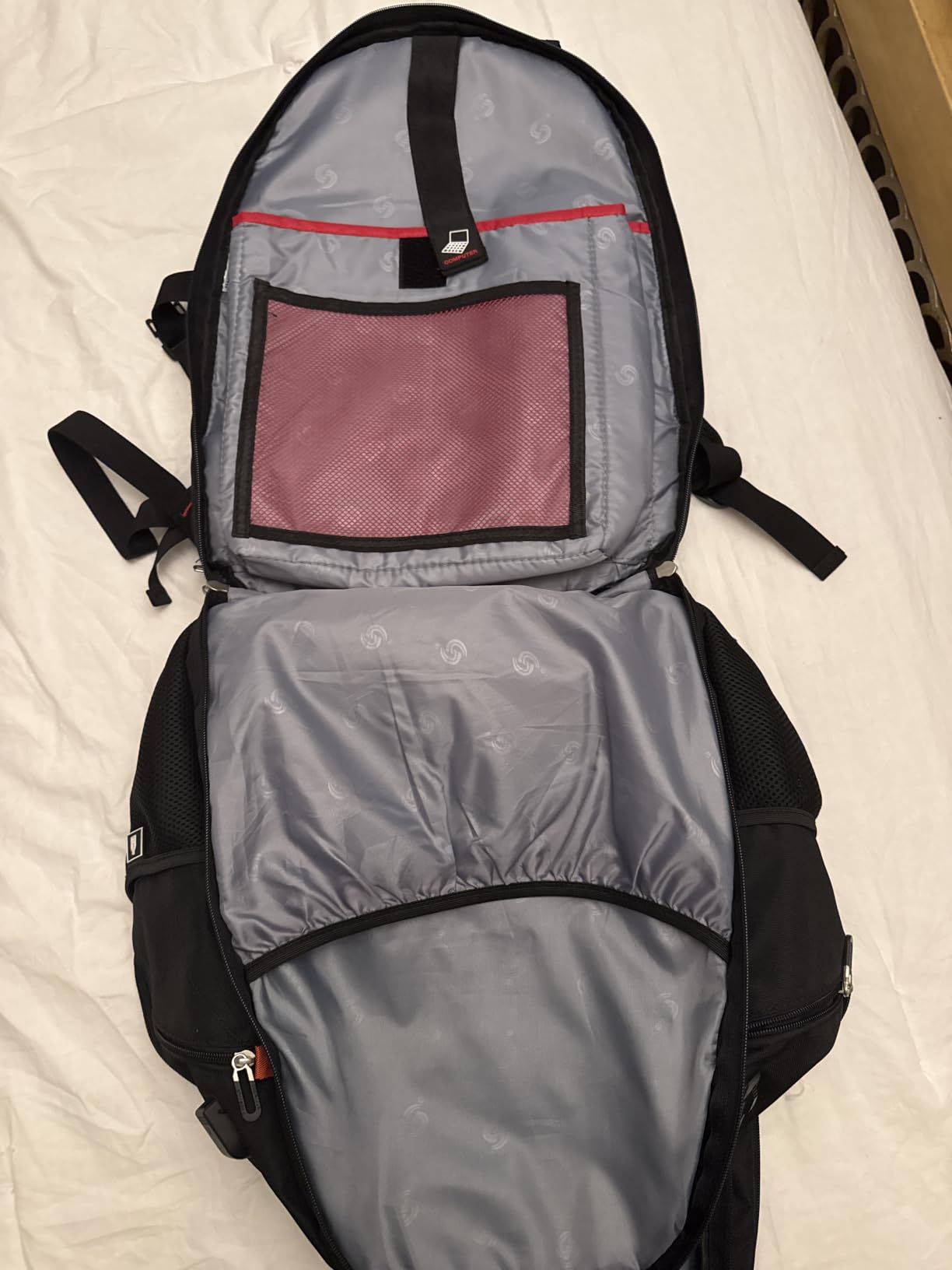 SHRRADOO Extra Large Travel Laptop Backpack for Men, Work College Backpacks customer photo 2