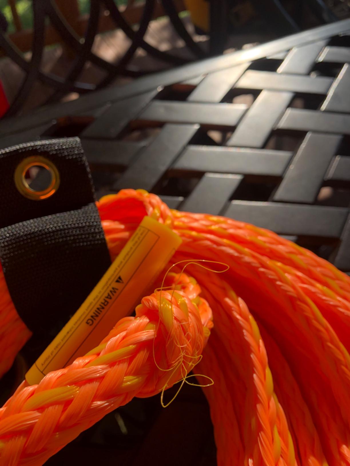 Wow Sports Tow Rope for Towable Tubes - 60 ft - 16-Strand Braided Polypropylene customer photo 2