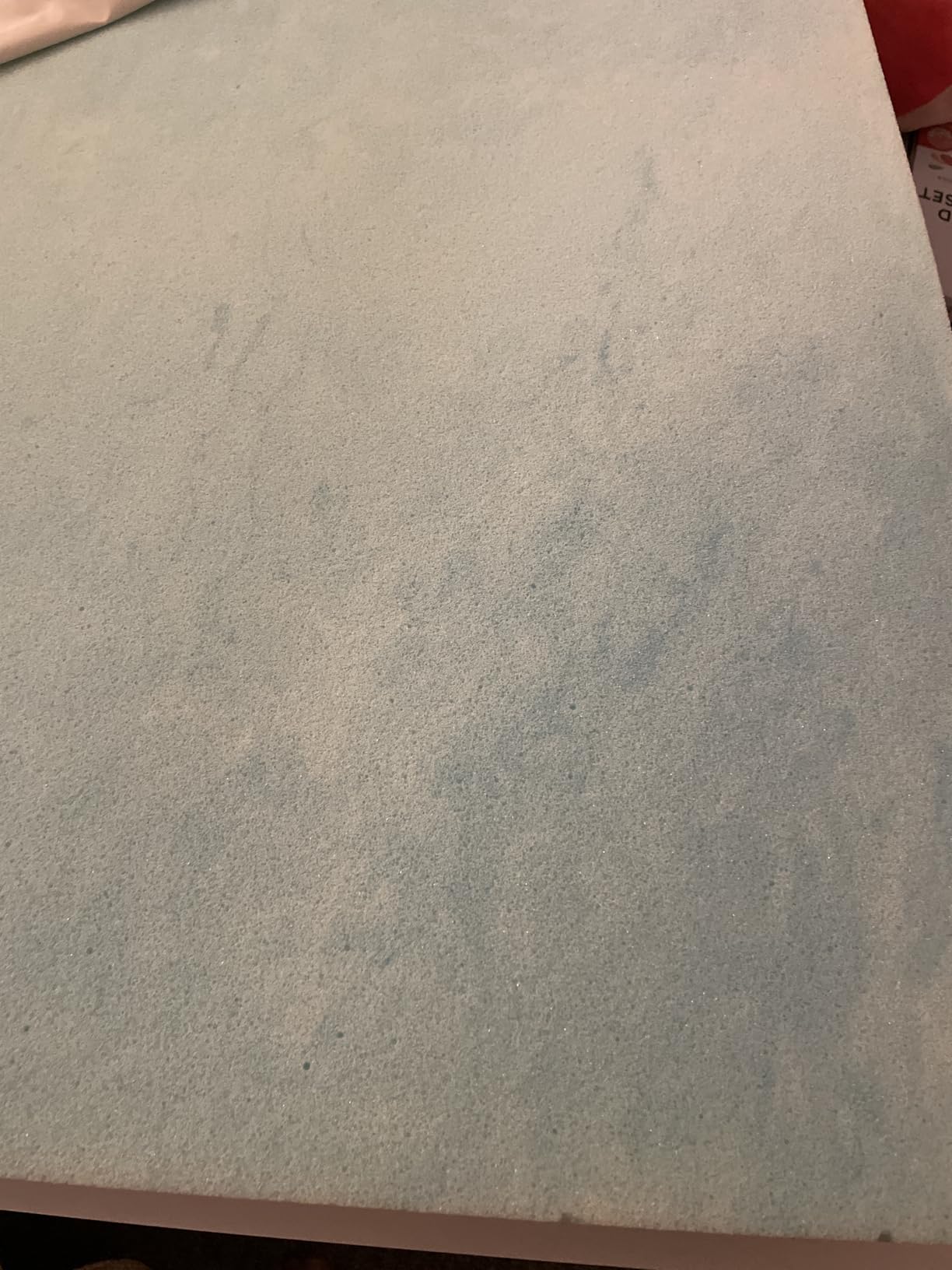 Sure2Sleep Gel Swirl Memory Foam Mattress Topper - 2 Inch, Pressure Relieving, Cooling Comfort - Made in the USA & CertiPUR-US Certified - Softens Firm Beds and Extends Mattress Life - Queen Size customer photo 2