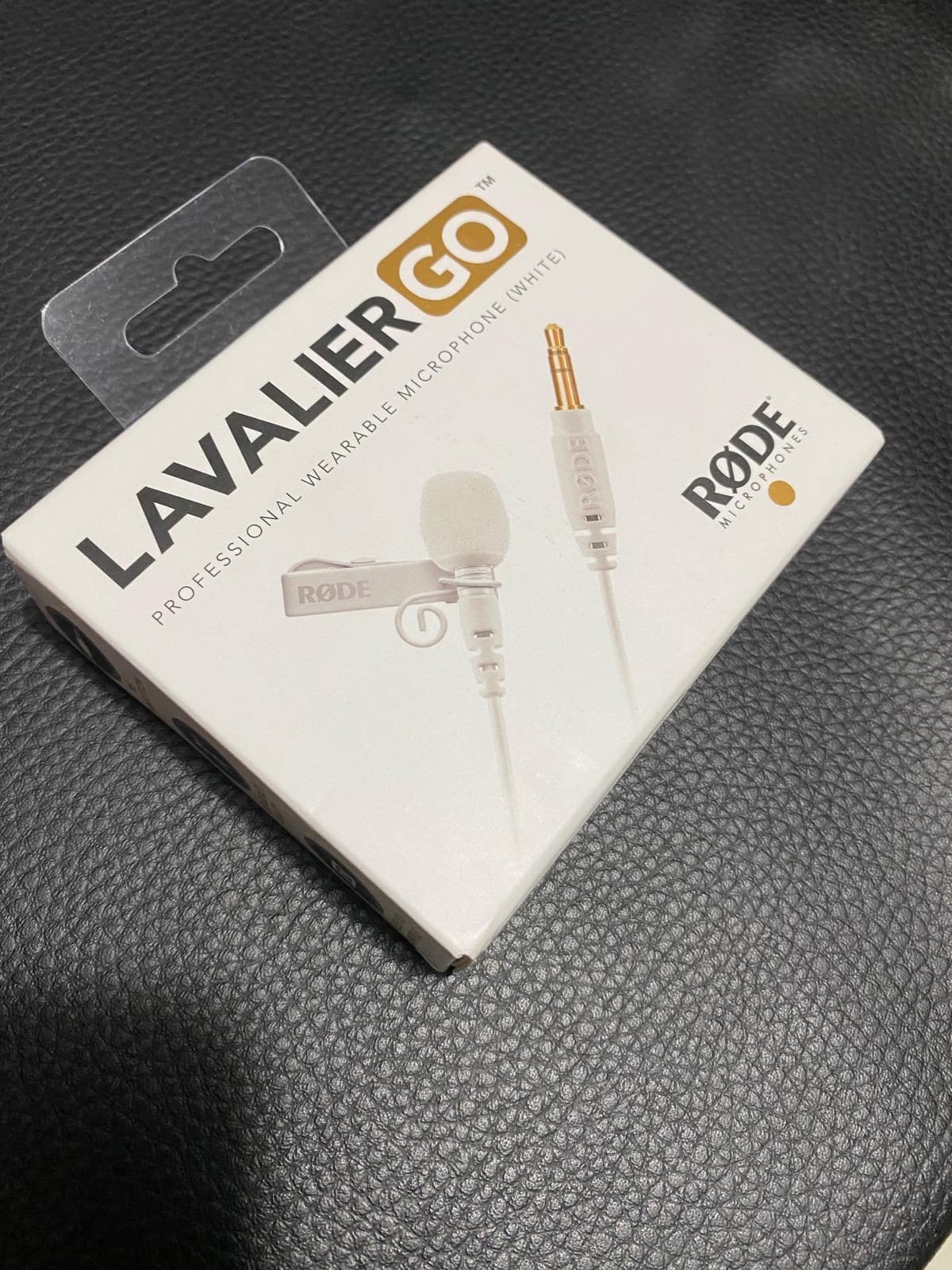 Rode Lavalier GO Professional Wearable Microphone,Black customer photo 1