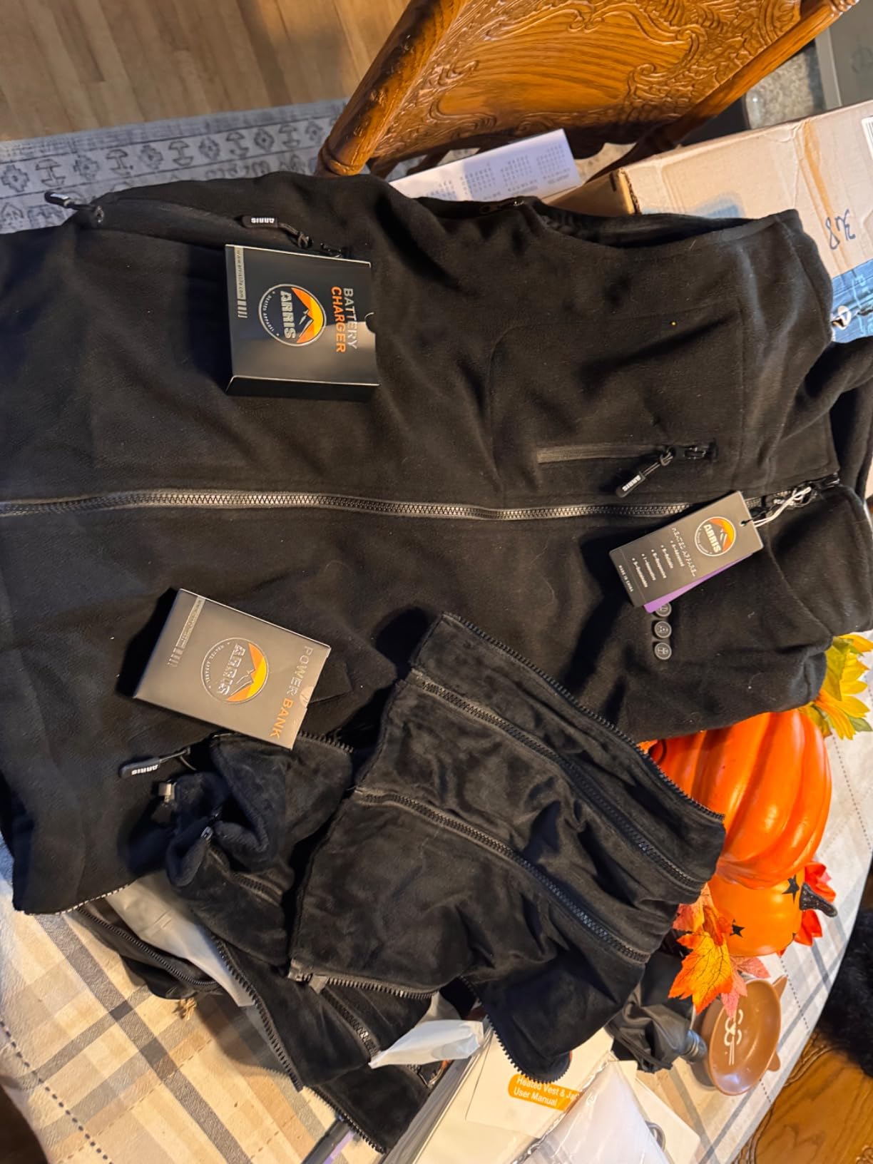 ARRIS Fleece Heated Vest for Men with Battery Pack Included, Size Adjustable 8 Heating Zones for Hunting customer photo 1