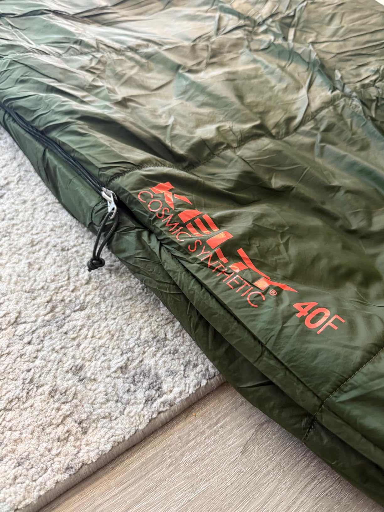 Kelty Cosmic Synthetic Fill 40 Degree Backpacking Sleeping Bag with Compression Straps, Compact and Lightweight, 2022 customer photo 1