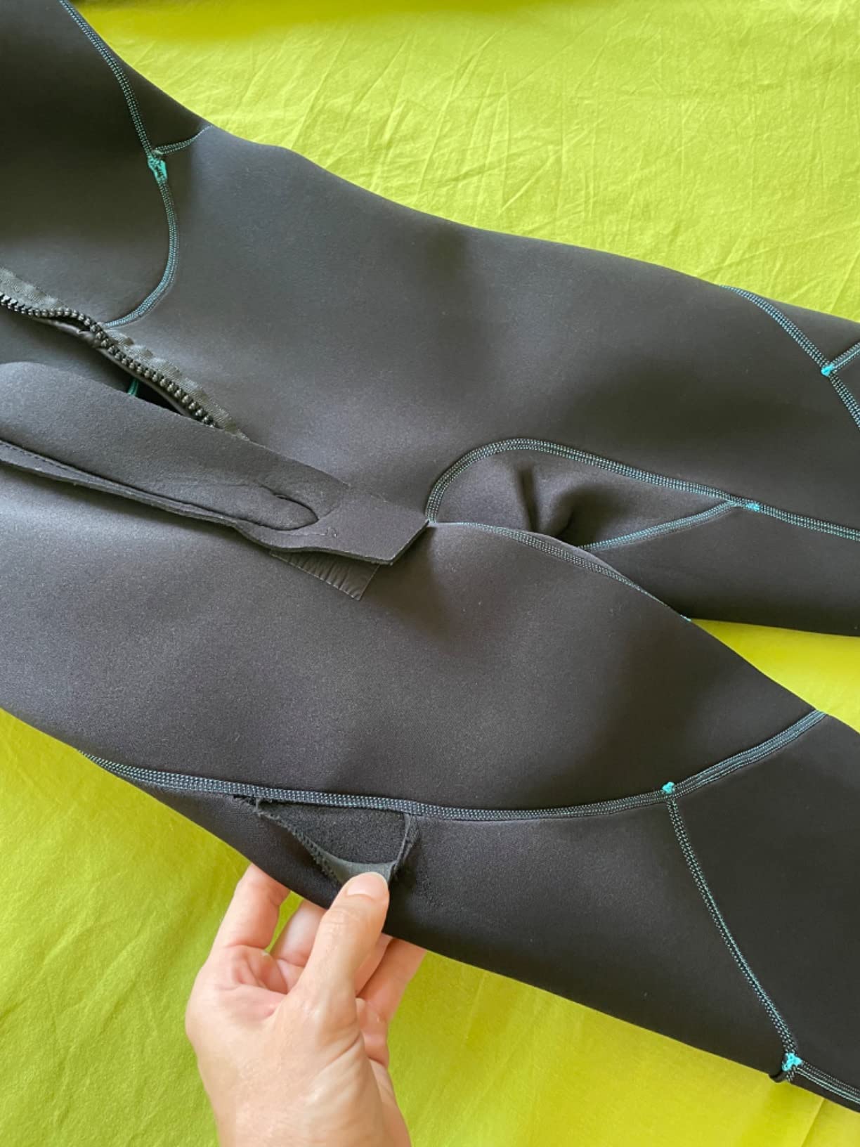 Seaskin Mens 3mm Shorty Wetsuit Womens, Full Body Diving Suit Front Zip customer photo 2