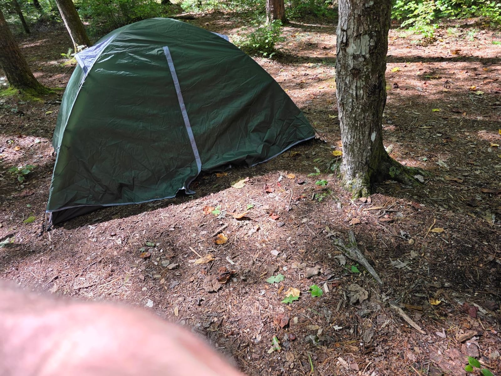Bessport Camping Tent 1/2 Person Tent Waterproof Two Doors Backpacking Tent Easy Setup Lightweight for Outdoor, Hiking Mountaineering Travel customer photo 1