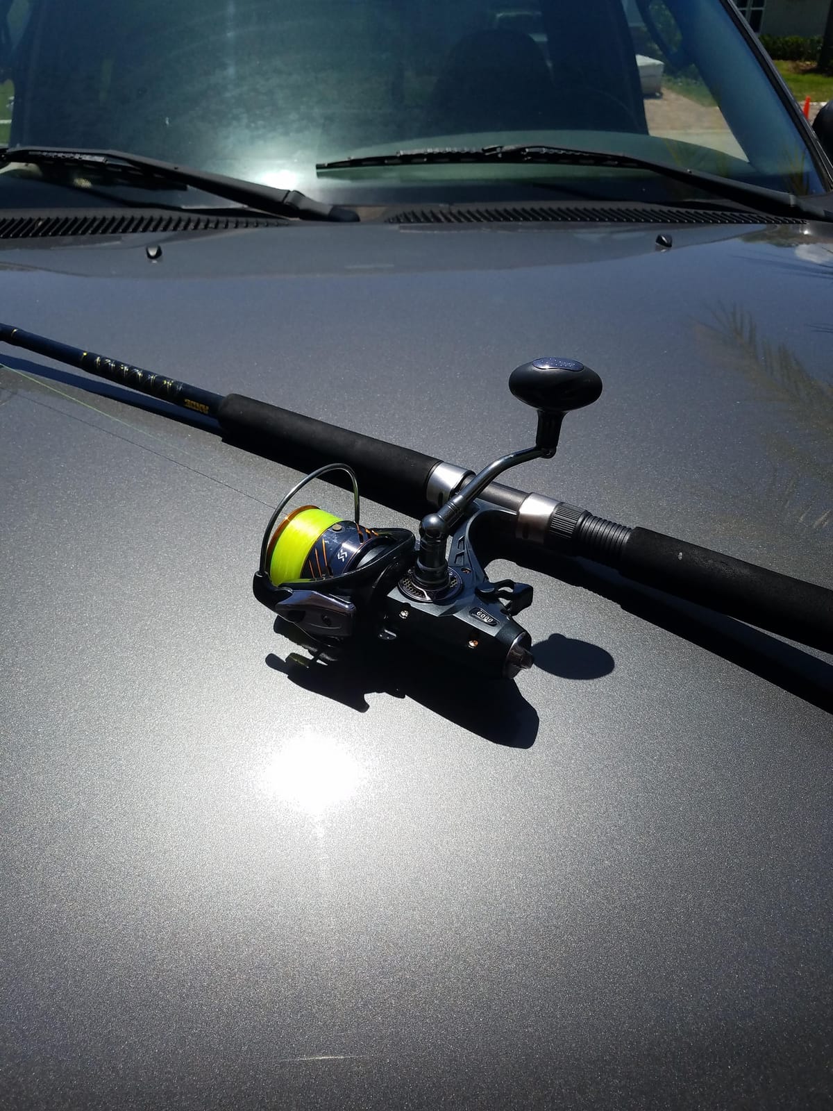 Sougayilang Carp Fishing Reel,5+1 Shielded Stainless Steel BB-Carbon Fiber Drag Carp Reels, for Saltwater or Freshwater Spinning Reels, Fishing Reels customer photo 2