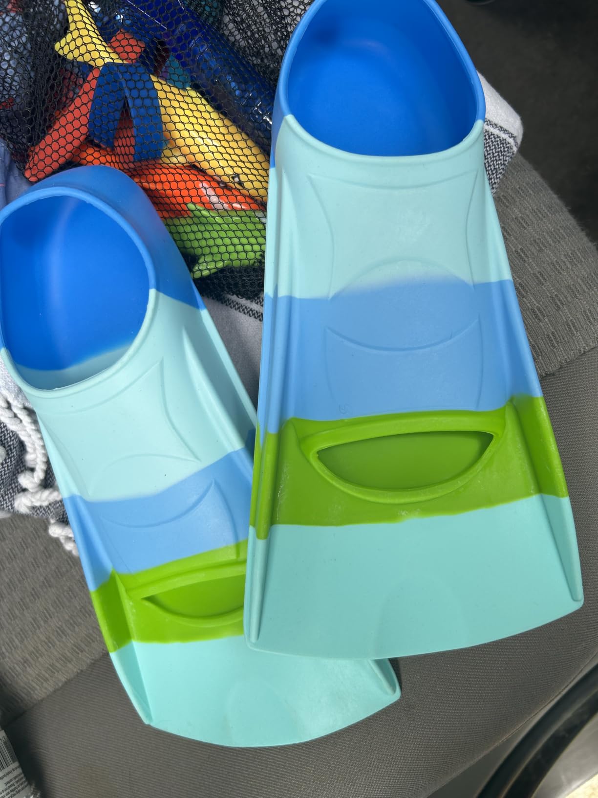 Gintenco Swim Fins, Adults & Kids Swim Training Fins for Lap Swimming customer photo 1