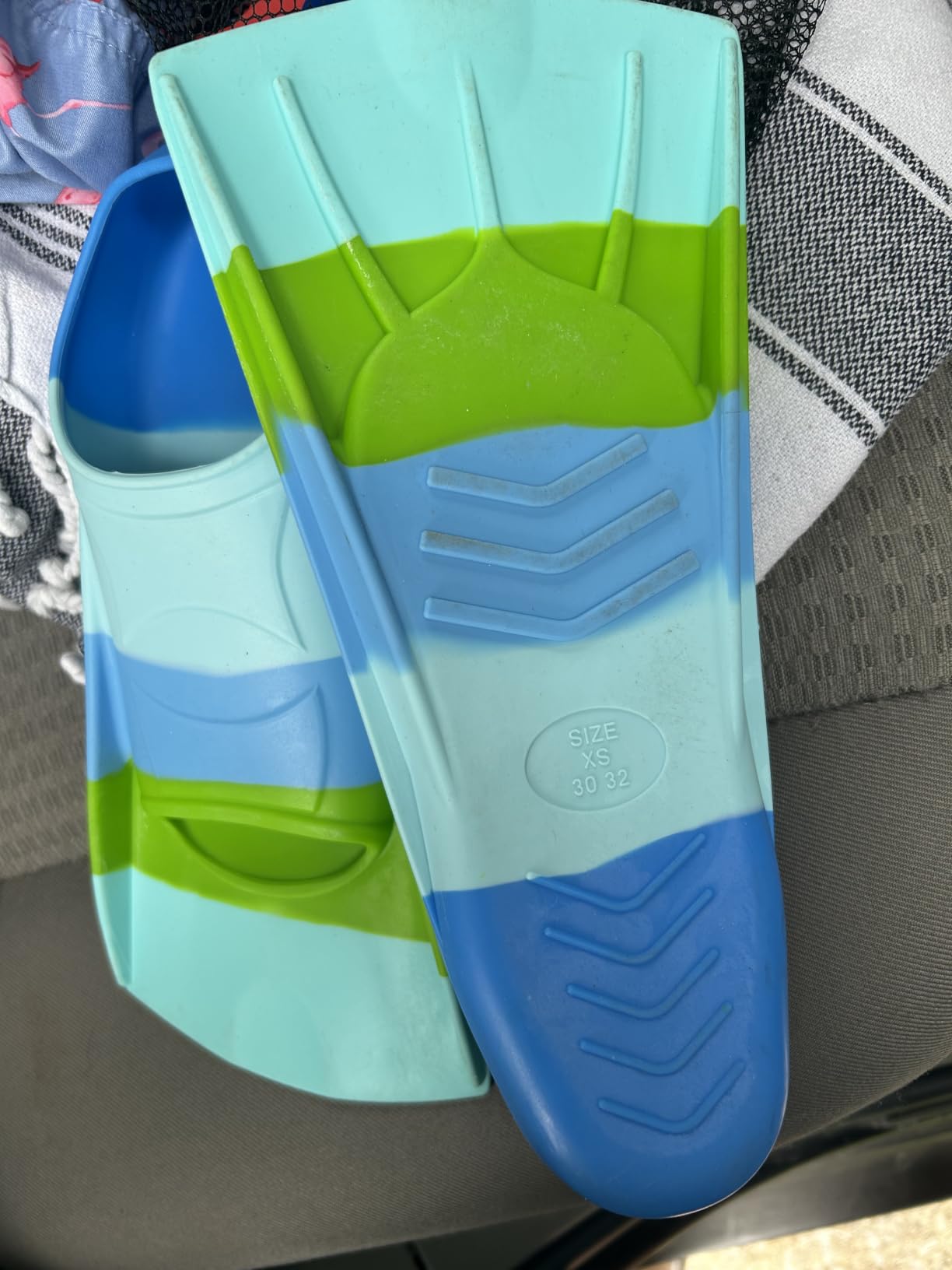 Gintenco Swim Fins, Adults & Kids Swim Training Fins for Lap Swimming customer photo 2