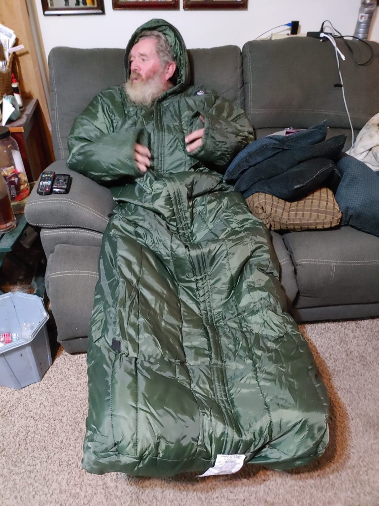 Guide Gear Sportsman’s Sleeping Bag with Arms for Adults Cold Weather, Hunting, Camping, Hiking Accessories customer photo 1
