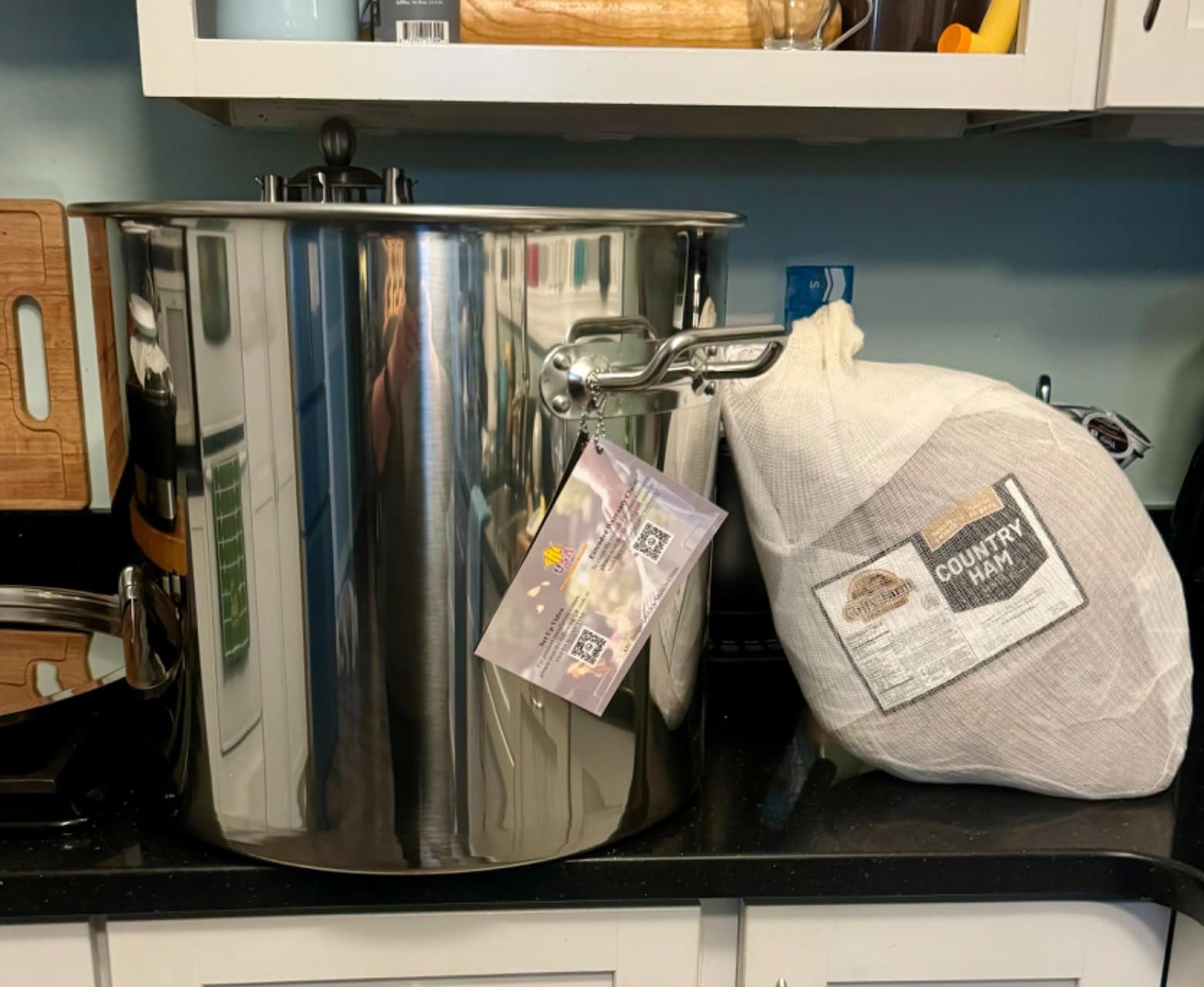 ARC 52QT Stainless Steel Stockpot for Crab Seafood Boiler w/Basket, 13Gal customer photo 1