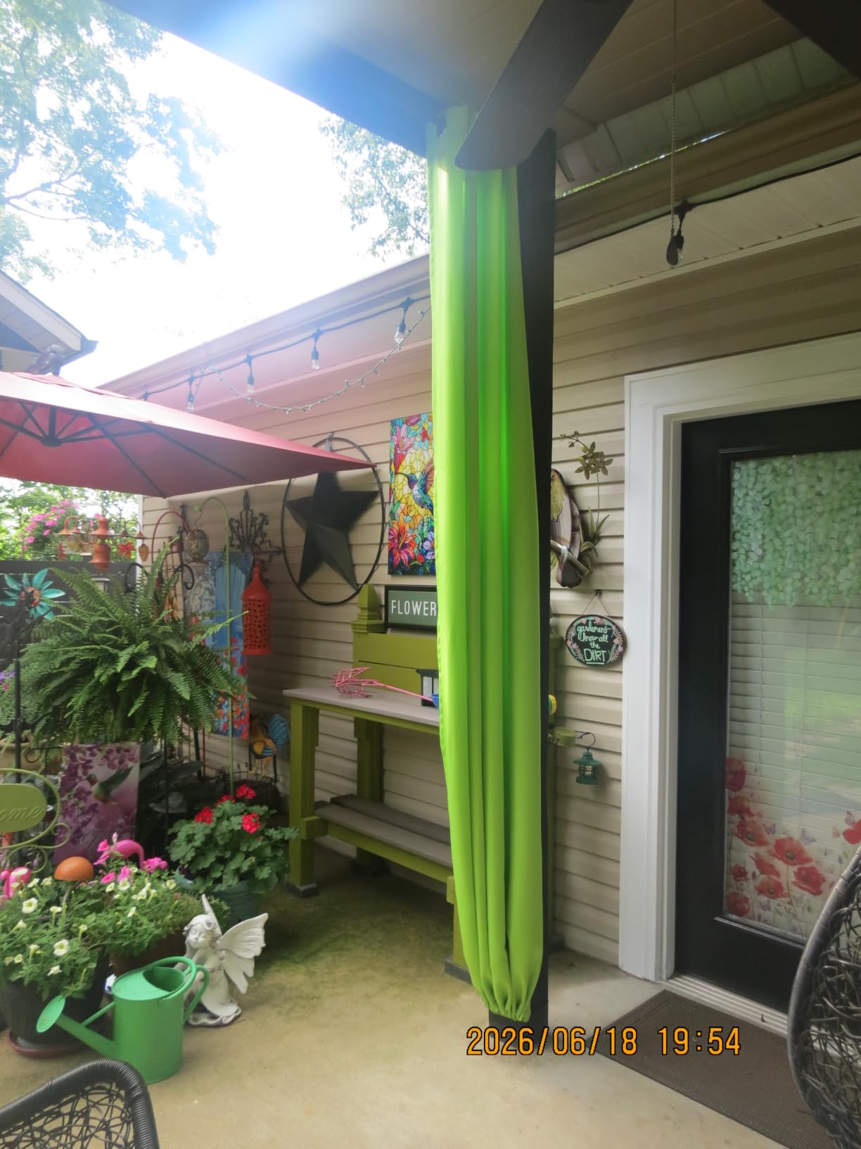 BONZER Waterproof Outdoor Curtains for Patio customer photo 2