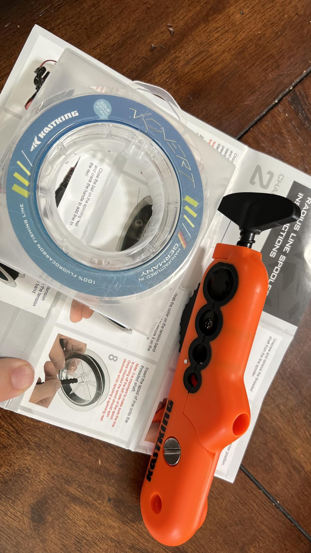 KastKing Kalibrate Fishing Line Spooler, Line Counter & 5
