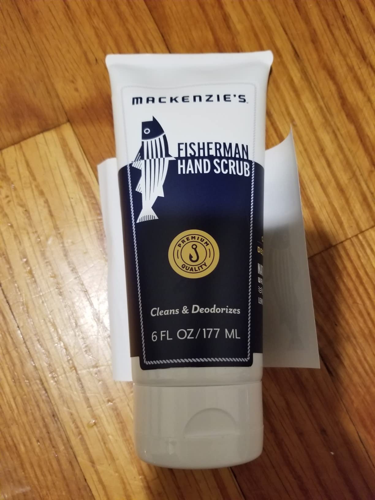 MacKenzie's Fisherman Hand Scrub – Hand Cleanser – Hand Deodorizer – 6 oz customer photo 1