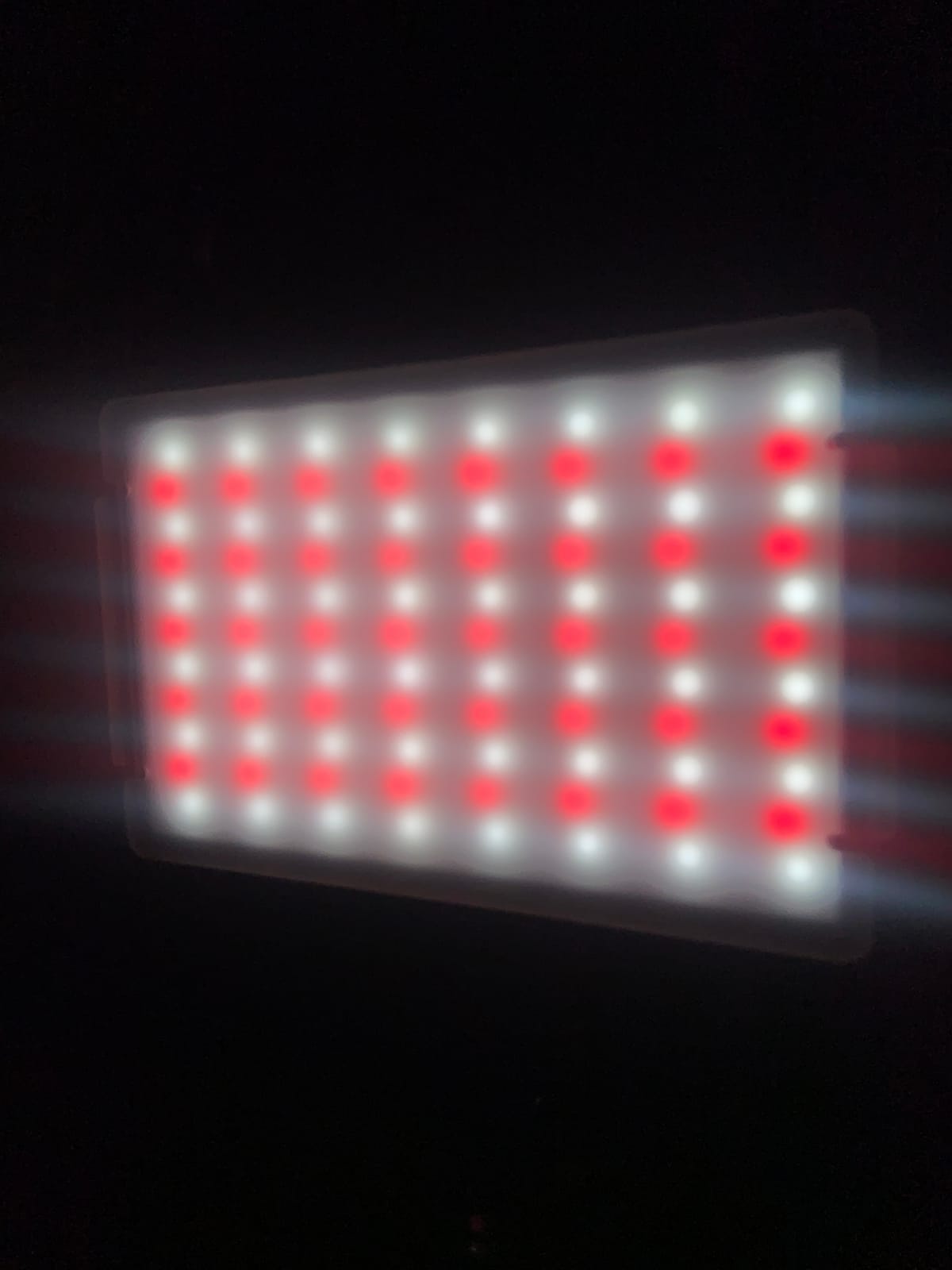 2 Packs RGB LED Video Light with Tripod Stand/White Filters customer photo 1