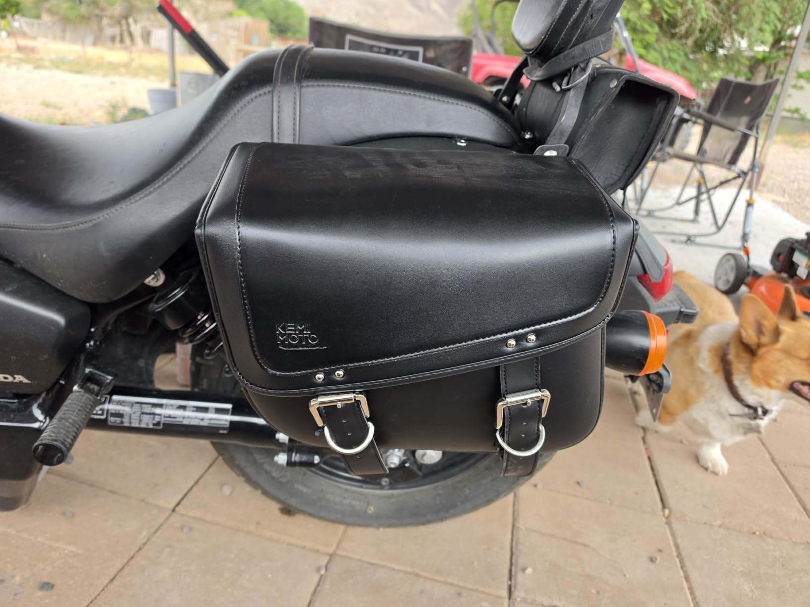 KEMIMOTO Motorcycle Saddlebags 30L Large Capacity Universal Saddle Bags customer photo 1
