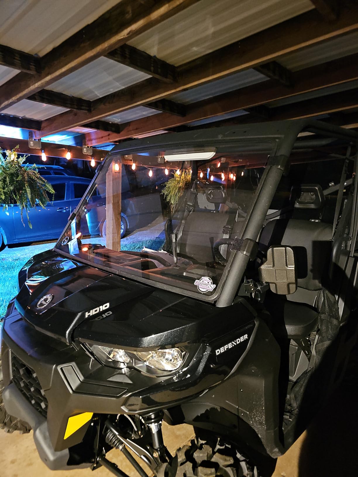SuperATV Full Windshield for Can Am Defender Models customer photo 1