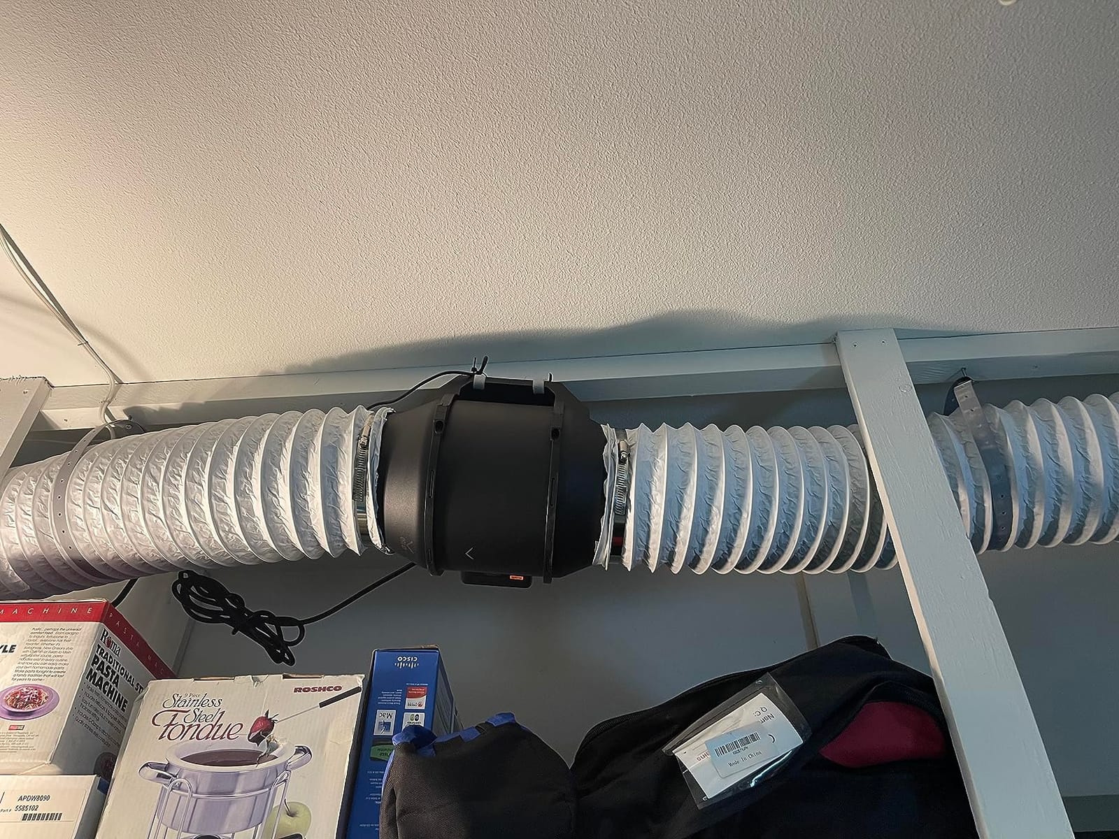 AC Infinity CLOUDLINE A6, Quiet 6” Inline Duct Fan with Speed Controller customer photo 1