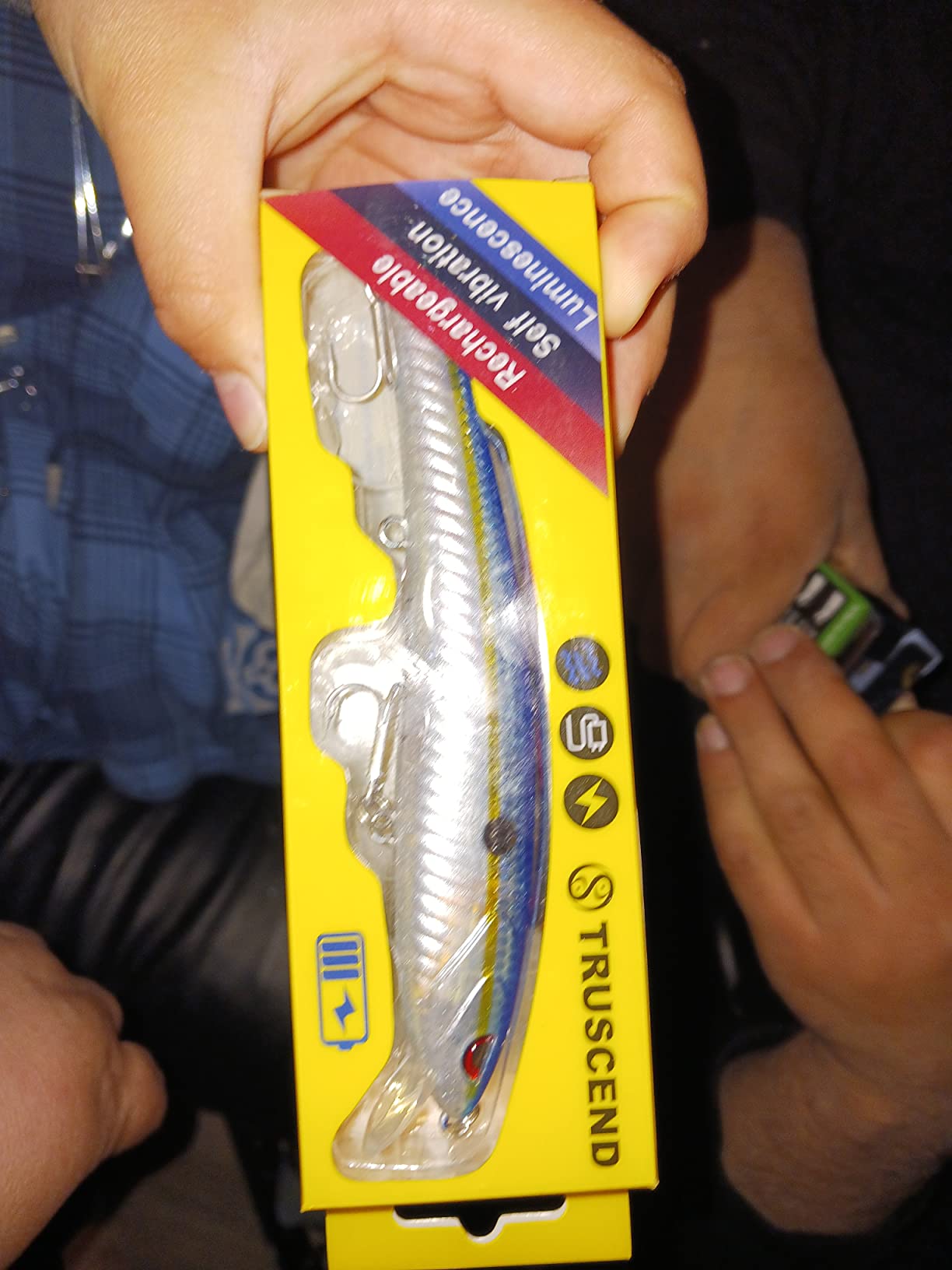 TRUSCEND Swim or Jig Fishing Spinner Baits for Freshwater and Saltwater, Rooster Tail Fishing Lures for Trout Bass Walleye Crappie Salmon Pike, Blade Bait with Copper Blade customer photo 2