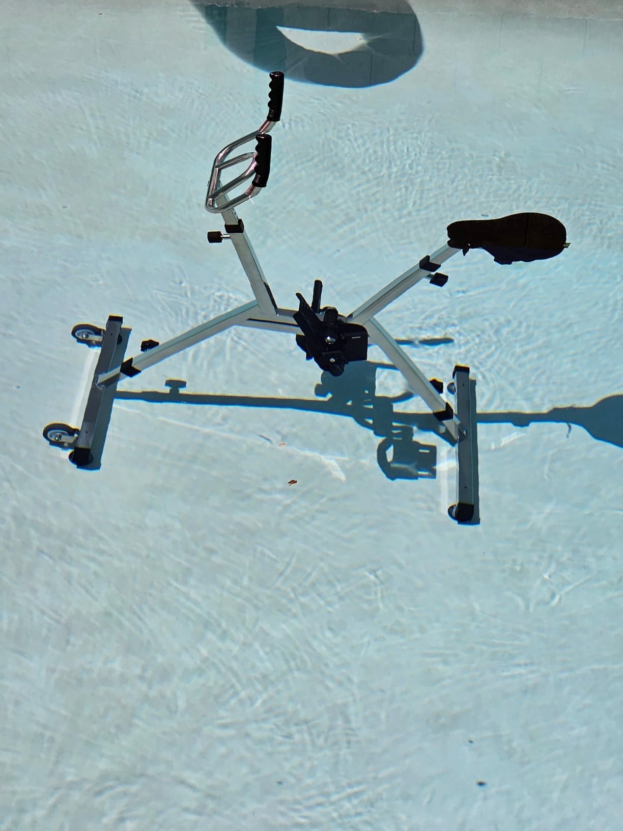 Swimming Pool Fitness Underwater Bicycle Aquatic Bike for Exercise and Therapy customer photo 2