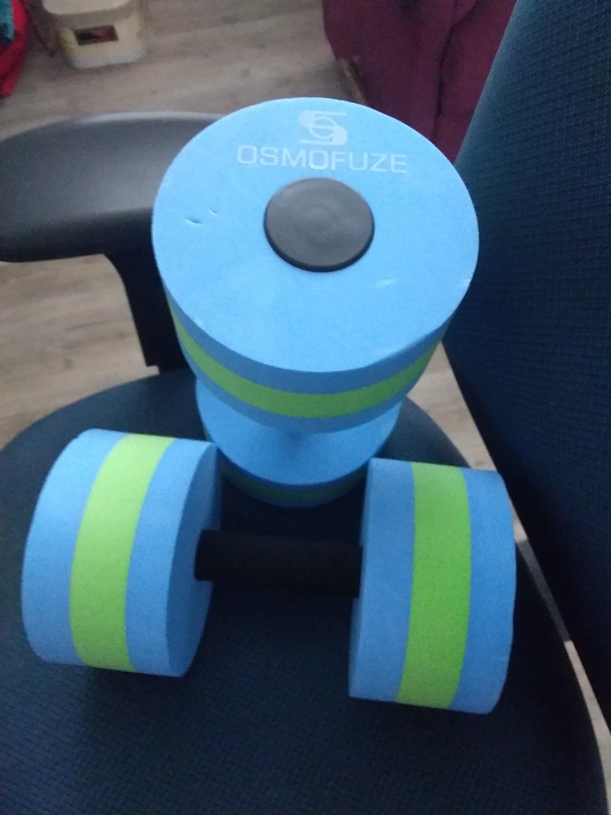 Aquatic Dumbbells, 2 Pcs Water Aerobic Exercise Barbells for Weight Loss customer photo 1