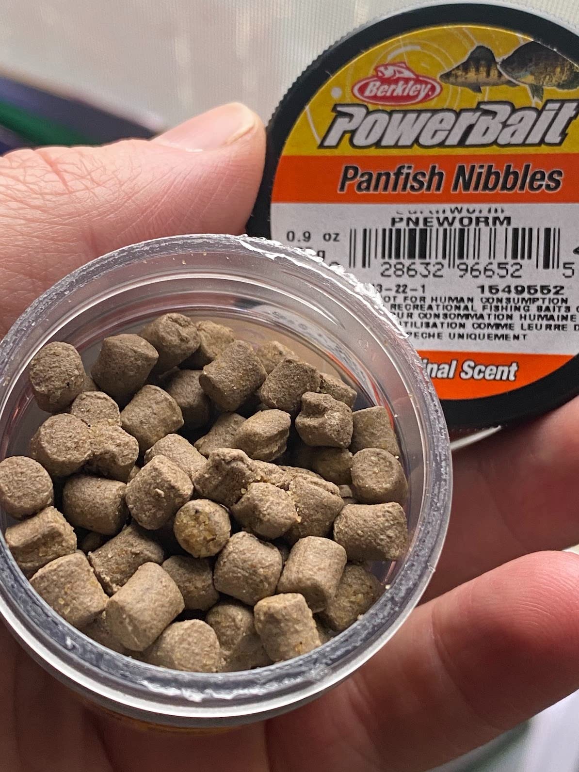 Berkley Powerbait Panfish Nibbles Fishing Soft Bait, Corn Small Jar customer photo 2