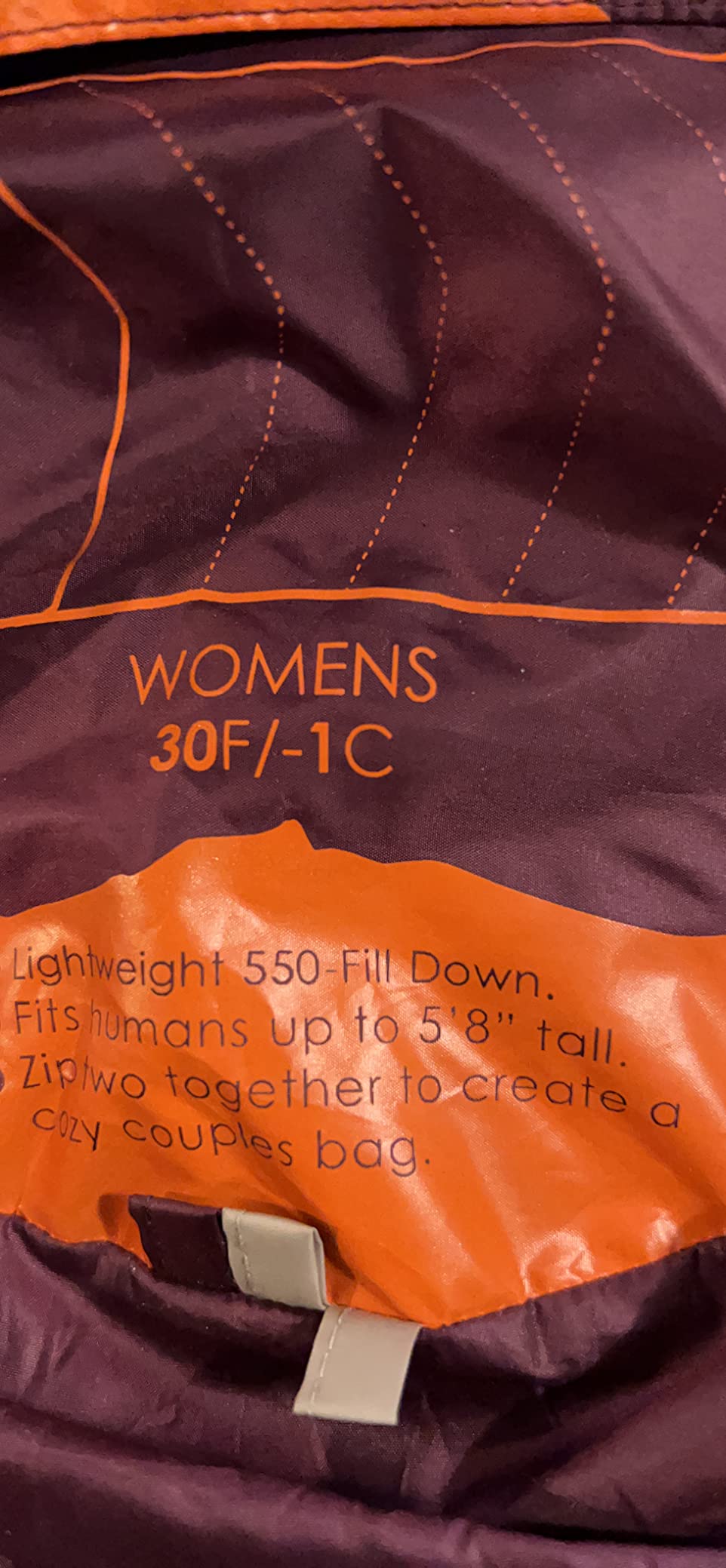 Kelty Galactic Down 30 Degree Sleeping Bag, 550 Fill Power RDS Trackable Down, Backpacking and Camping, Zip Together for 2P Sleeping Bag customer photo 2