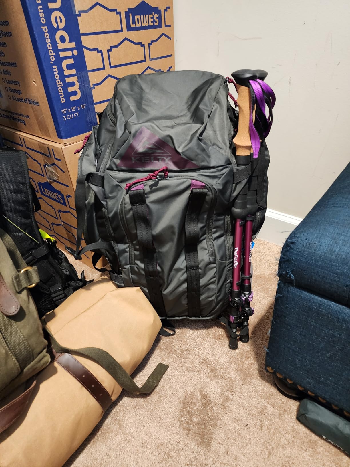 Kelty Redwing 50 Women’s – 50 Liter Internal Frame Backpack for Hiking, Backpacking, Travel, Hip Belt, Women Specific Fit, 2023 (Cinnamon) customer photo 1