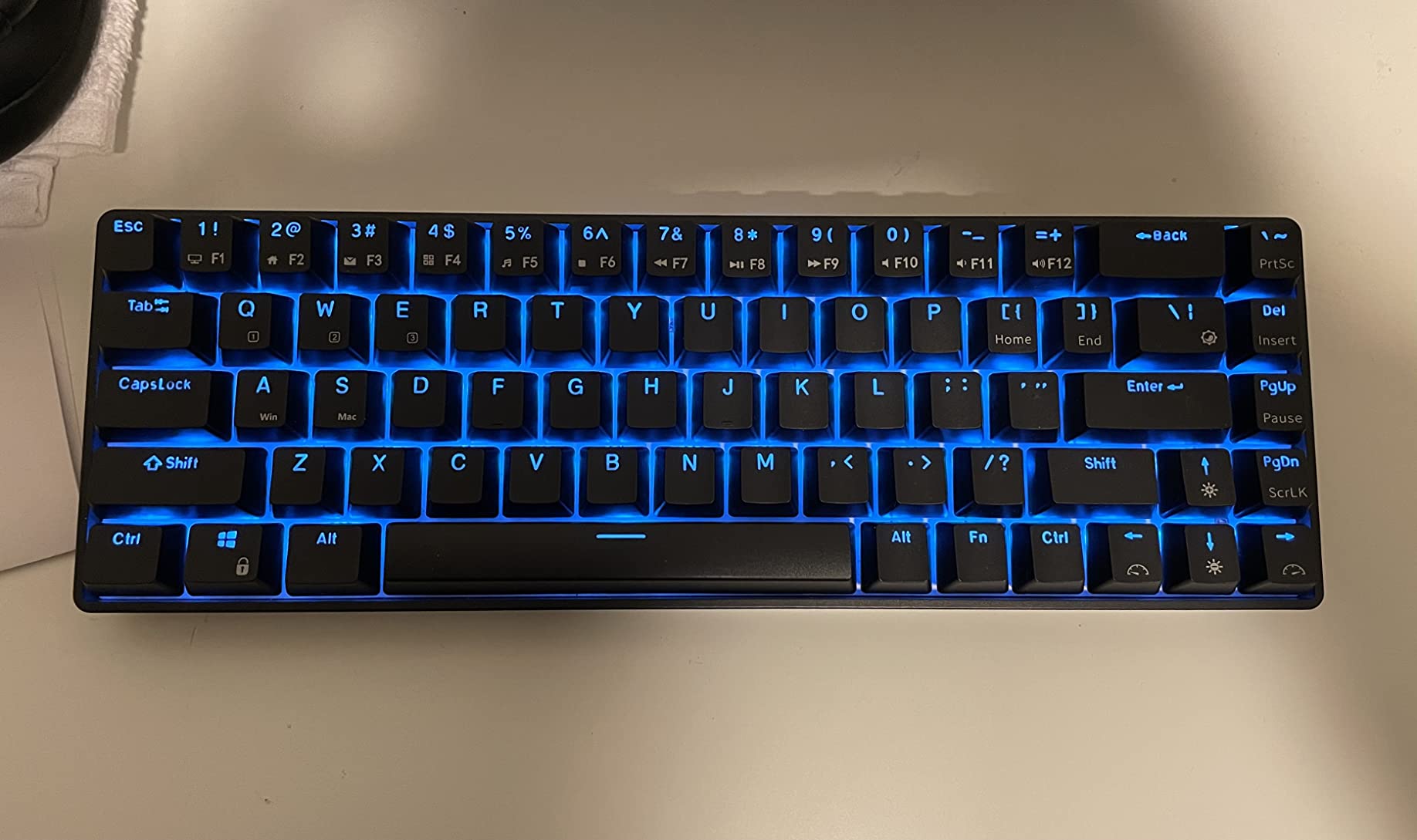 RK ROYAL KLUDGE RK68 Wireless Hot Swappable 65% Mechanical Keyboard Gaming customer photo 2