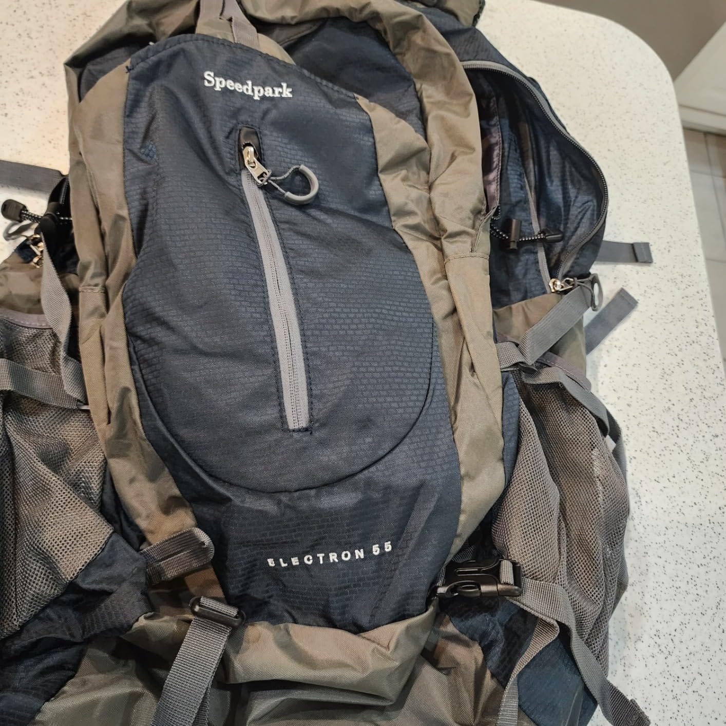 SPEEDPARK 40L Hiking Backpack, Lightweight Camping Daypack with Rain Cover customer photo 1