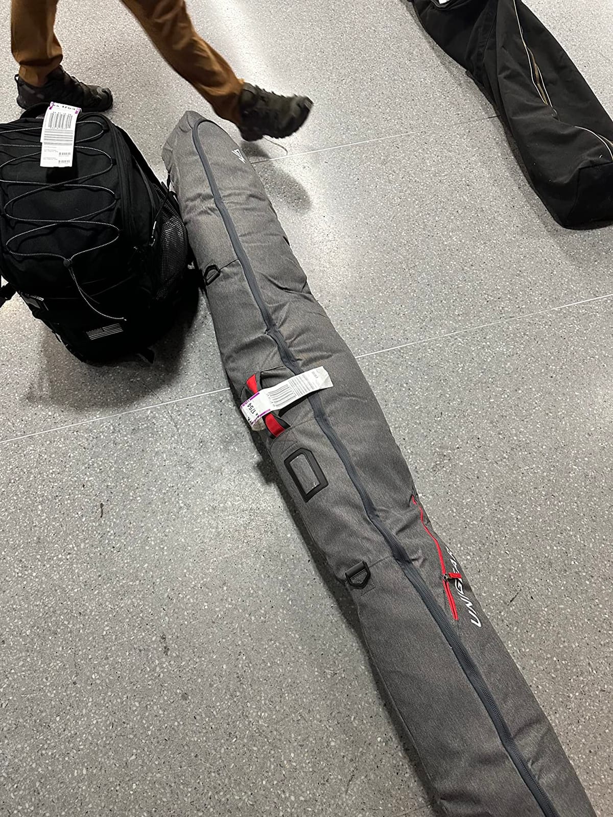 Unigear Ski Bag for Air Travel, 360° Fully Padded, Fit Up to 192cm customer photo 2