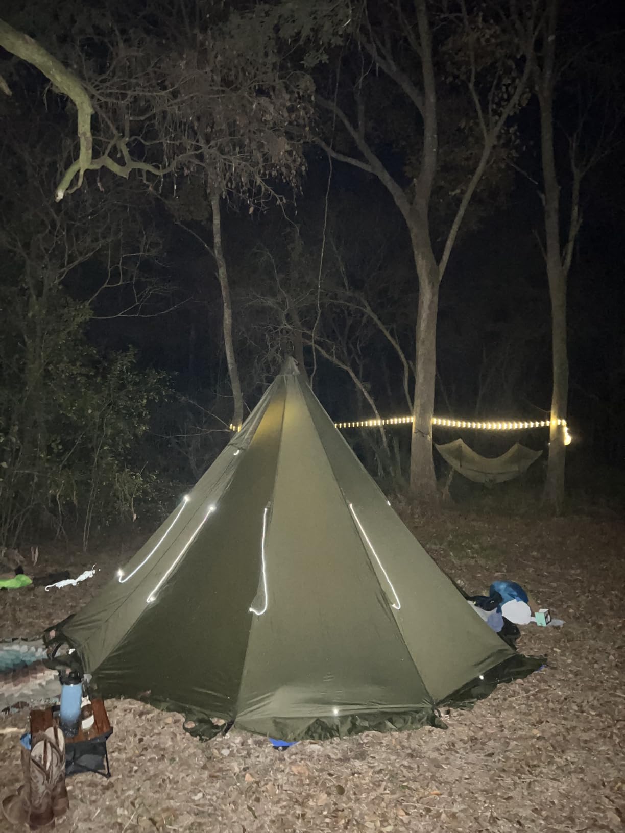 OneTigris Rock Fortress Hot Tent with Stove Jack, 4 Season, 4-6 Person Tipi for Camping, Backpacking, Hunting, Fishing - Waterproof, Wind-Proof customer photo 2
