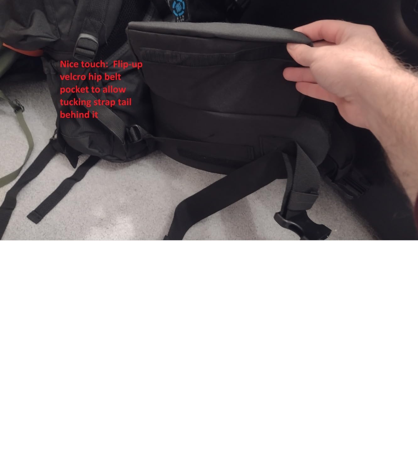 Teton 75L Explorer Internal Frame Backpack for Hiking, Camping, Backpacking, Rain Cover Included, Olive customer photo 1