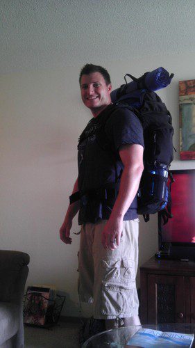 Teton 75L Explorer Internal Frame Backpack for Hiking, Camping, Backpacking, Rain Cover Included, Olive customer photo 2