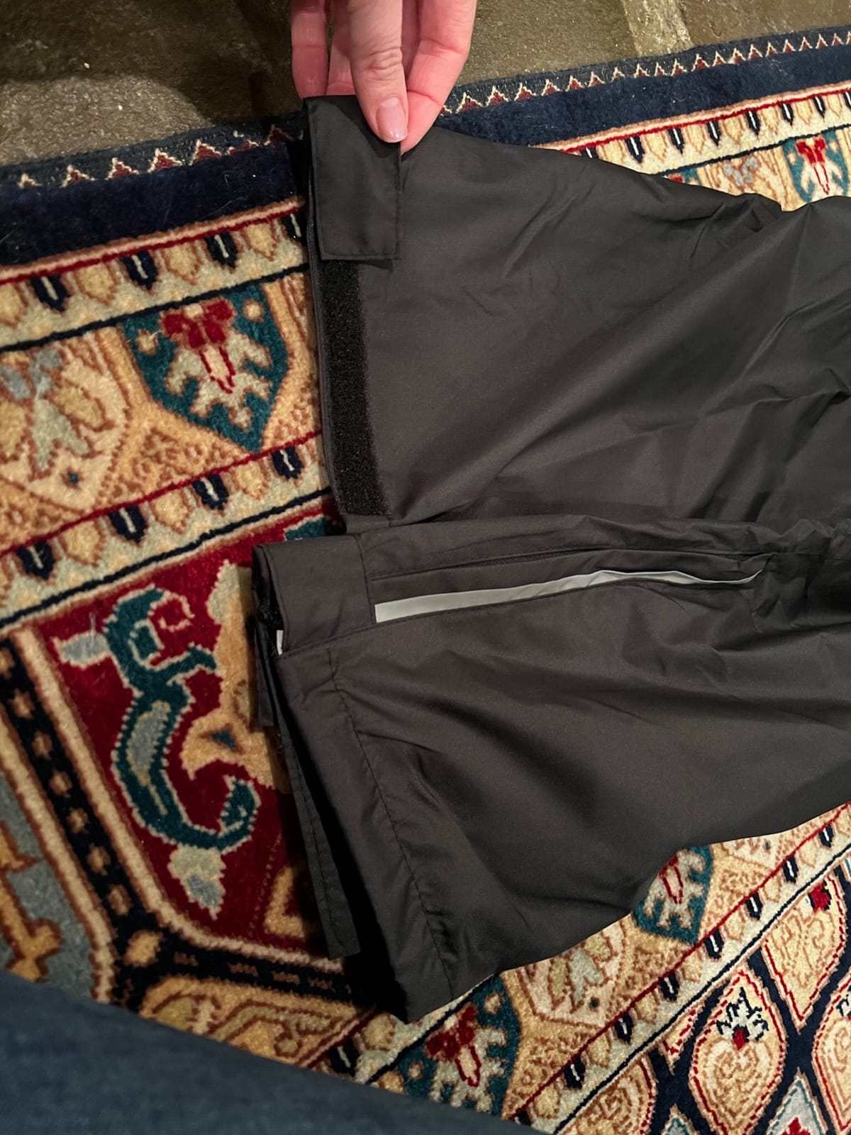 Women's Rain Pants Waterproof Hiking Pants, Lightweight Windproof Rain Over Pants for Golf, Fishing, Hiking customer photo 1